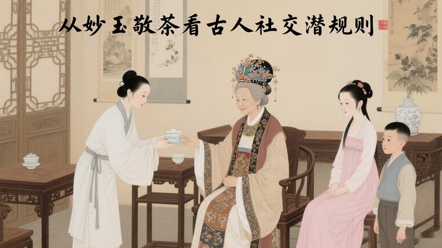 从妙玉敬茶看古人社交潜规则